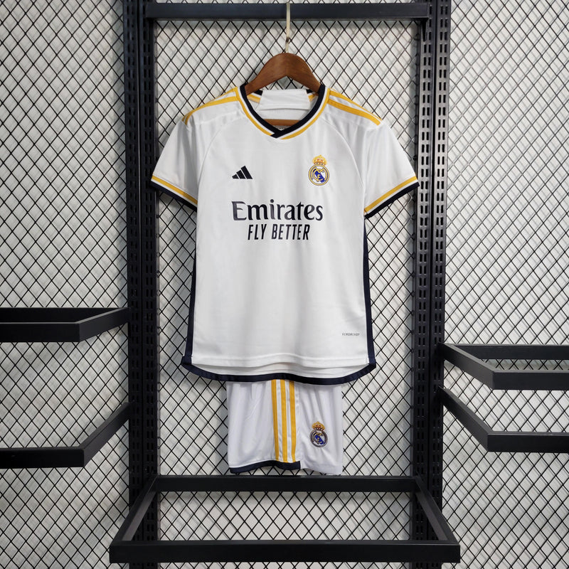 Conjunto Infantil Real Madrid 2023/24 - Home