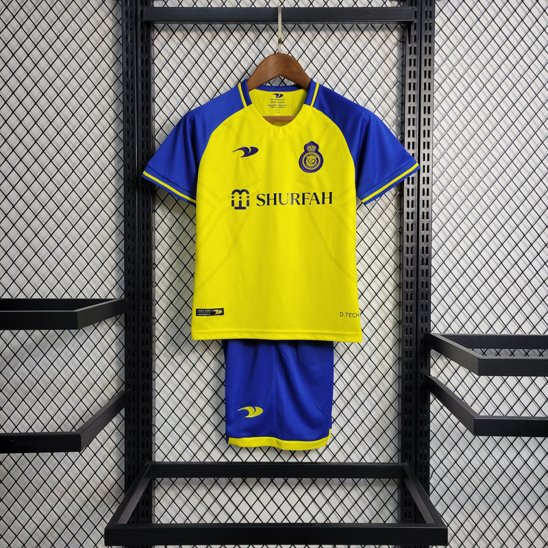 Conjunto Infantil Al-Nassr Football Club 2023/24 - Home