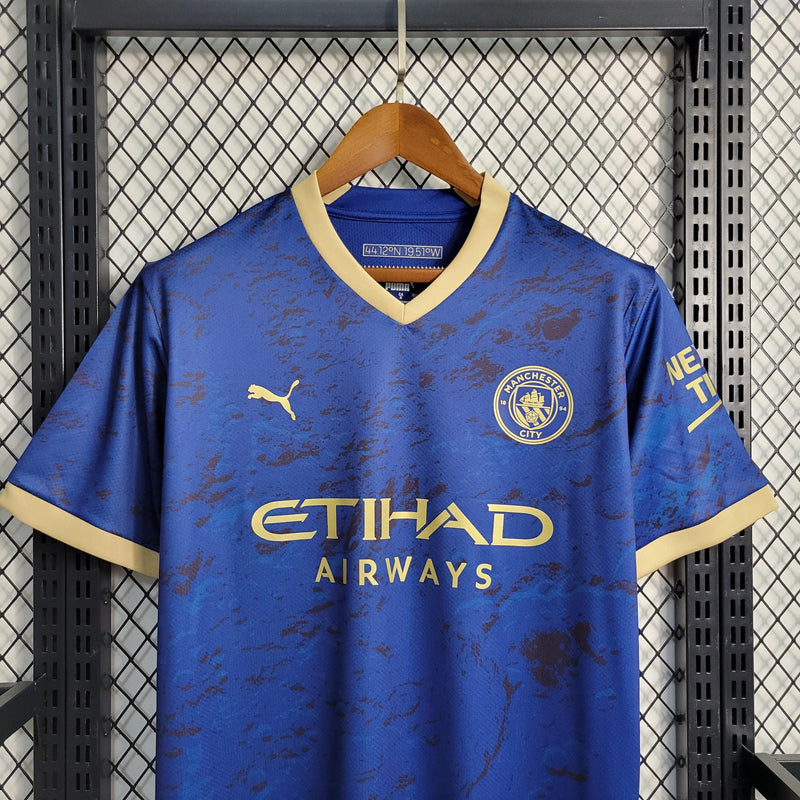 Camisa Manchester City 2023/24 Blue Edition