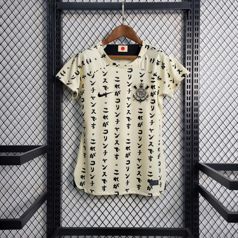 Camisa Feminina Corinthians 2022/23 - Homenagem ao Japão