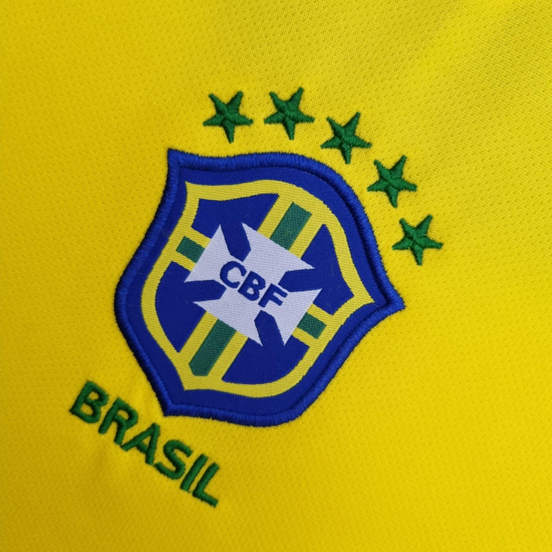 Camisa Retrô Seleção Brasil 2004/06 Home