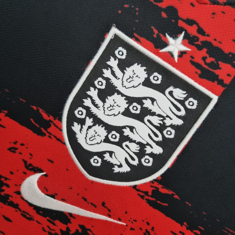 Camisa Seleção Inglaterra 2022/22 Black/Red