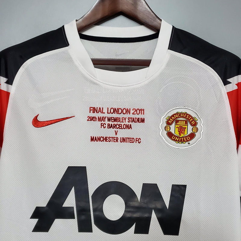 Camisa Retrô Manchester United 2010/11 Away Champions League Edition