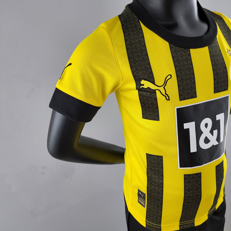 Conjunto Infantil Borussia Dortmund 2022/23 - Home