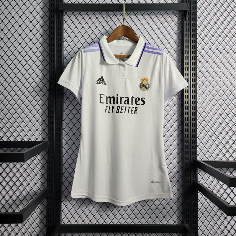 Camisa Feminina Real Madrid 2022/23 Home