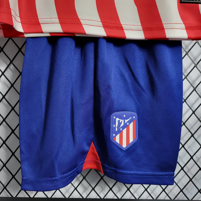 Conjunto Infantil Atlético de Madrid 2022/23 Home