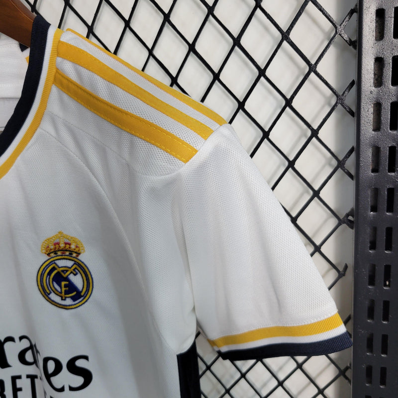 Conjunto Infantil Real Madrid 2023/24 - Home