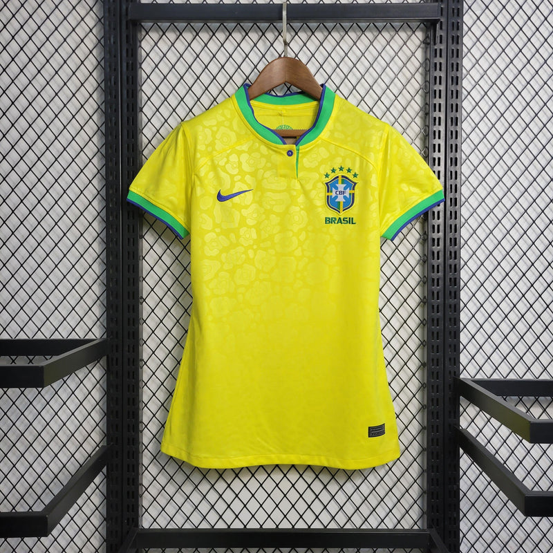 Camisa Feminina Seleção Brasil 2022/23 Home Torcedor PRO