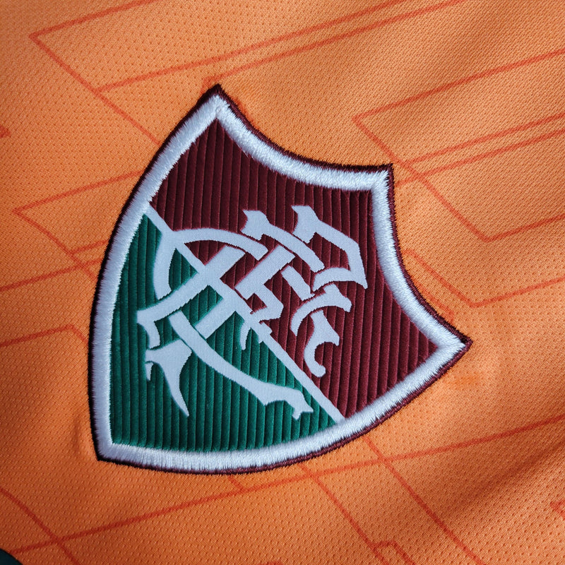 Camisa Fluminense 2023/24 Goleiro Laranja