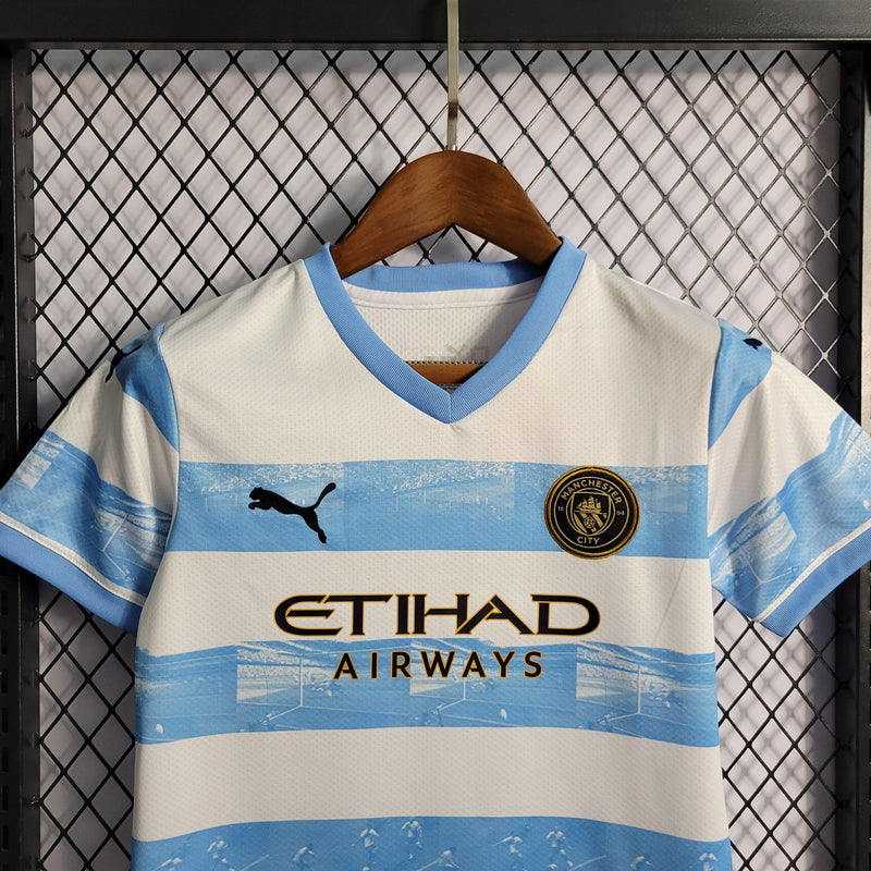 Conjunto Infantil Manchester City 2022/23