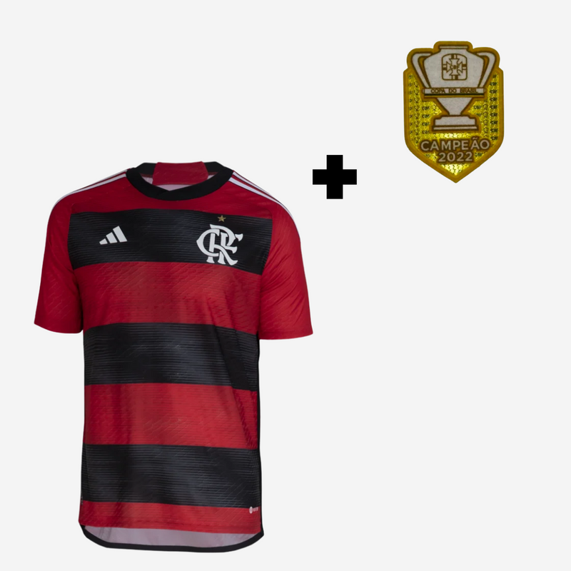 Camisa Flamengo 2023/24 Home - Todos Patrocínios